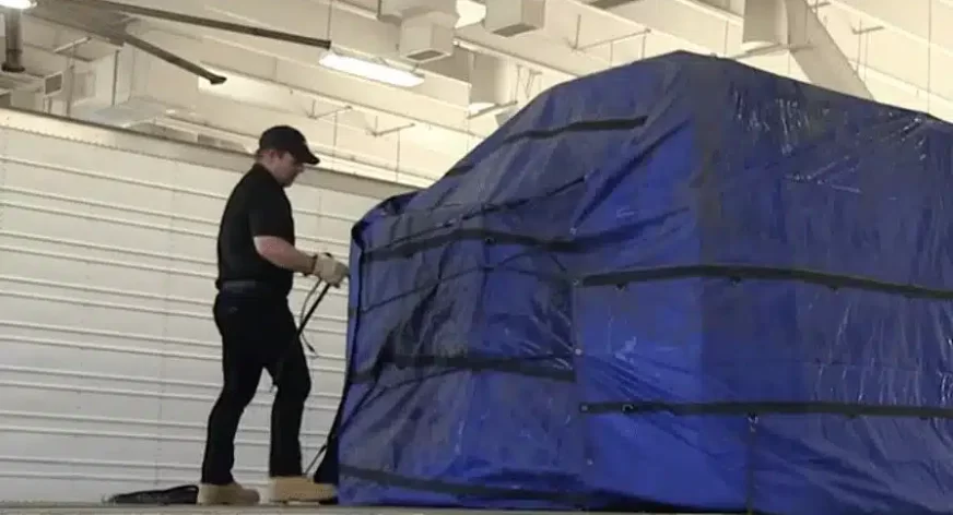 Flatbed Tarp Cargo