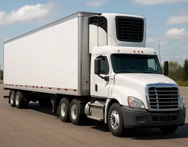 refrigerated truck